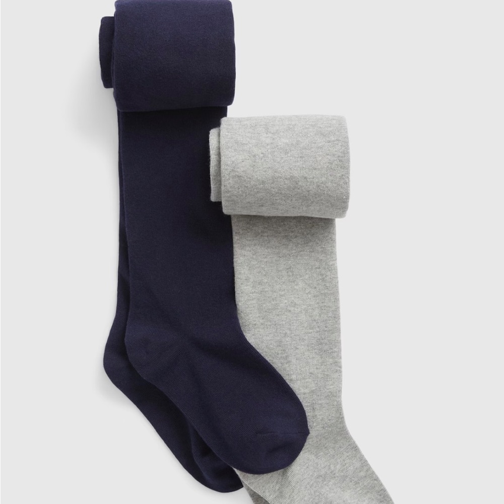 Kids basic Gap tights (2pack) 4-5t years.